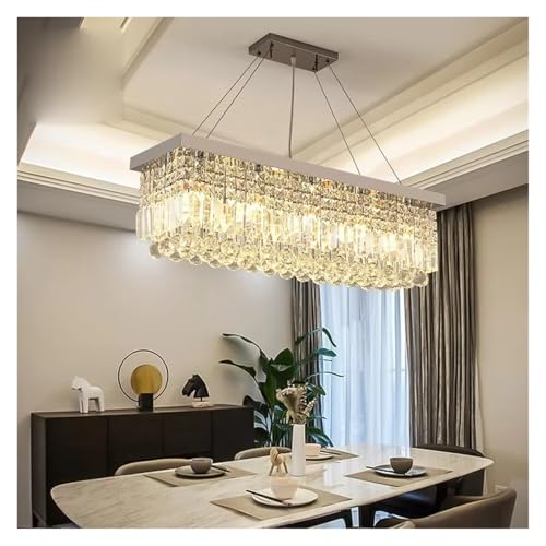 ZJHAHJY Moderne LED Kronleuchter Beleuchtung Kristall Hängen Lampe Für Wohnzimmer Esszimmer Küche von ZJHAHJY