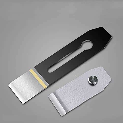 Handhobelmesser 184 x 51 x 2,51 mm HSS- Hobelmesser 38 44 51 mm Holzbearbeitungs-Hobelsägeblätter 184 * 51 * 3,2 mm Hobelabdeckung , 51 mm HSS mit Abdeckung von ZJHLE