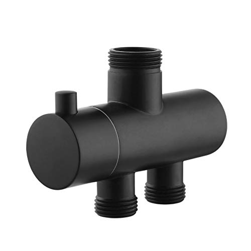 ZJHLE Duscharmaturumlenker 3-Wege-Duscharmumlenker 2 Funktionen Wasserhahnventil für Duschmischer Messinggehäuse verchromt, TL8414, B. ZJHLE Duscharmaturumlenker 3-Wege-Duscharmumlenker 2 Funktionen Wasserhahnventil für Duschmischer Messinggehäuse verchromt, TL8414, B. von ZJHLE