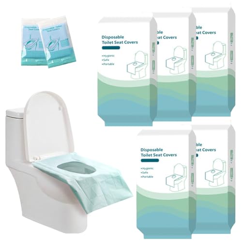 50 Stück Einweg Toilettensitzbezug,Toilettensitzbezug Einweg Toilette Auflage,Tragbar Toiletten Sitzbezug Einweg Wc-Sitz Für Kinder Und Erwachsene,Einzeln Verpackt,Reisen,öffentliche Toiletten (Grün) 50 Stück Einweg Toilettensitzbezug,Toilettensitzbezug Einweg Toilette Auflage,Tragbar Toiletten Sitzbezug Einweg Wc-Sitz Für Kinder Und Erwachsene,Einzeln Verpackt,Reisen,öffentliche Toiletten (Grün) von ZJILIXIA