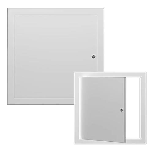 Revisionsklappe Aus Aluminiumlegierung, Wasserdichte Revisionsabdeckung für Wände Und Decken, Einfache Zukünftige Wartung(Hole 20x40cm (7.9x15.7in)) von ZJKXJH