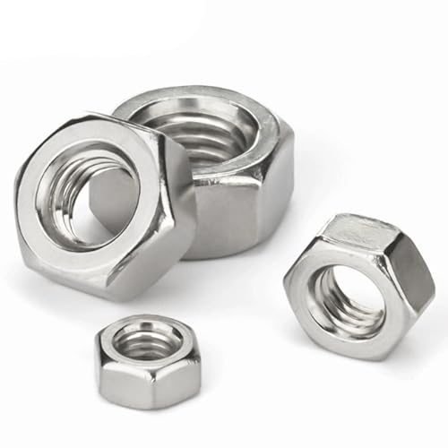 ZJMCCUK Kontermutter 1/2/5/10/25 Stück 304 Edelstahl Sechskantmutter M1,6 M2 M2,5 M3 M3,5 M4 M5 M6 M8 M10 M12 M16 M20 M24 Schraube Bolzen ZJMCCUK Kontermutter 1/2/5/10/25 Stück 304 Edelstahl Sechskantmutter M1,6 M2 M2,5 M3 M3,5 M4 M5 M6 M8 M10 M12 M16 M20 M24 Schraube Bolzen von ZJMCCUK