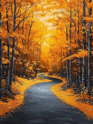 Diamond Painting Herbst, Wald Diamond Painting Erwachsene Groß XXL 30x40cm, 5D DIY Eckige Steine Diamant Malerei Bilder Erwachsene Mosaik Bastelset für Zimmer Deko Wohnzimmer, Geschenke -zjn250630 Diamond Painting Herbst, Wald Diamond Painting Erwachsene Groß XXL 30x40cm, 5D DIY Eckige Steine Diamant Malerei Bilder Erwachsene Mosaik Bastelset für Zimmer Deko Wohnzimmer, Geschenke -zjn250630 von ZJNBBDOU
