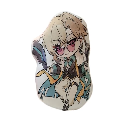 ZJNLC Anime Throw Pillows für Honkai Star Rail Aventurine, Design für Anime Fans Stofftier für Heimdekoration Und Autos Verwendet von ZJNLC