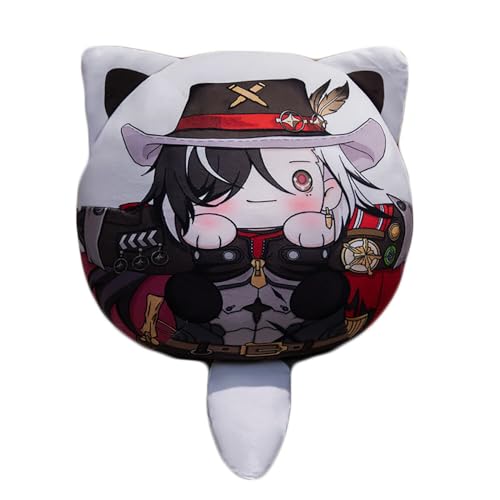 ZJNLC Anime Throw Pillows für Honkai Star Rail Boothill, Design für Anime Fans Stofftier für Heimdekoration Und Autos Verwendet,10cm+32cm von ZJNLC