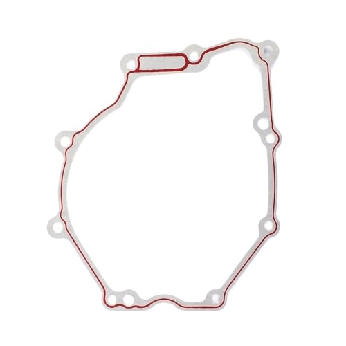 Motorabdeckung Statorabdeckung Kurbelgehäuse-Seitenabdeckung Shell kompatibel mit YZF-R6 R6 CVK-Modellen 2006-2013 Motorradmotorteile(GASKET ONLY) von ZJNWTVUH