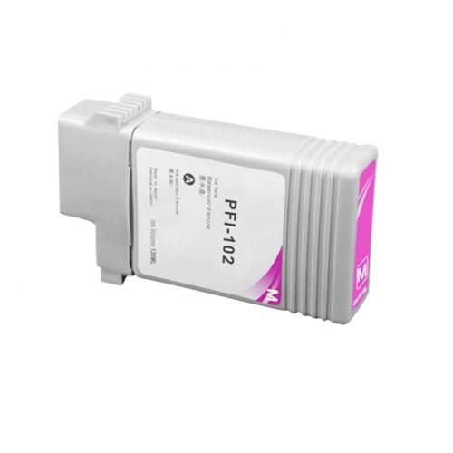 ZJNWTVUH 1 Stück oder 1 Satz PFI107 Tintenpatrone 130 ml kompatibel mit IPF670 IPF680 IPF685 IPF770 IPF780 IPF785 6 Farben mit Chip und Tinte(M) von ZJNWTVUH