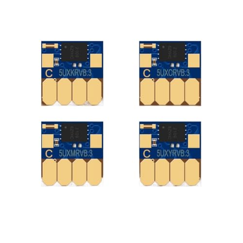 ZJNWTVUH 1pcs oder 1Set VB.2313A 953 953X neuester ARC -Chip -Auto -Reset -Chip Kompatibel mit OfficeJet Pro 7740 8210 8710 8715 8720 8725 8730 8740 ARC -Chip(BK C M Y) von ZJNWTVUH