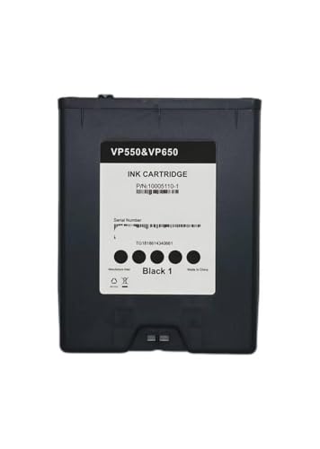 ZJNWTVUH Kompatible Tinte Kompatibel mit das Afinia -Etikett L901 CP950 Memjet -Drucker(K1 Black) von ZJNWTVUH