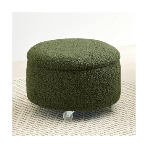 ZJTHY Fasermischung Ottomanen mit Riemenscheibenhilfe Hochwesender Speicher Ottomane rund robuste Fußhocker Rettung Space Foot Rast Stuhl ZJTHY Fasermischung Ottomanen mit Riemenscheibenhilfe Hochwesender Speicher Ottomane rund robuste Fußhocker Rettung Space Foot Rast Stuhl von ZJTHY