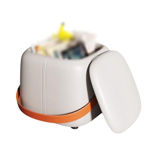 ZJTHY Polyester-Osmanen mit Holzrahmen Multifunktionaler Lagerhocker Roboder Ottoman sparen Raumspeicher Stuhl Ottoman von ZJTHY