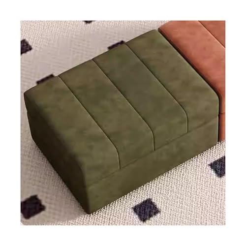 ZJTHY Polyester -Osmanen mit Holzrahmen hoher Resilienzschwamm Ottomane Stabil Stuhl rechteckige Fußmantel ZJTHY Polyester -Osmanen mit Holzrahmen hoher Resilienzschwamm Ottomane Stabil Stuhl rechteckige Fußmantel von ZJTHY
