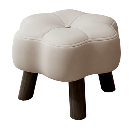 ZJYIGOWL Leder-Ottomane Für Das Wohnzimmer Kleiner Fußhocker Mit Holzbeinen Sofa-Pouf-Ottomane Für Das Schlafzimmer Entspannen Sie Ihre Füße Schuhwechselhocker Mit Weichem Sitzkissen(Gray A,11inch) ZJYIGOWL Leder-Ottomane Für Das Wohnzimmer Kleiner Fußhocker Mit Holzbeinen Sofa-Pouf-Ottomane Für Das Schlafzimmer Entspannen Sie Ihre Füße Schuhwechselhocker Mit Weichem Sitzkissen(Gray A,11inch) von ZJYIGOWL