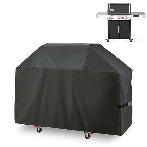 ZJYWSCH Grillabdeckung für New 2022 Weber Genesis 300 Series 3-Brenner Gasgrill Outdoor Wasserdicht, 7757 für Genesis E-325s EPX-335 EX-325s S-325s SP-E-335 E-335 S-335 SX-335 SP-E-325s von ZJYWSCH