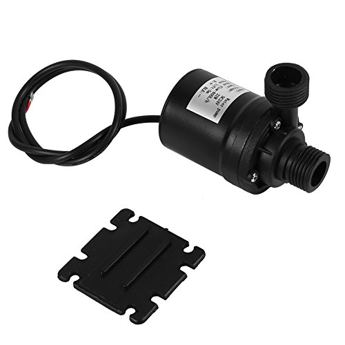 24 Volt Wasserpumpe Hochleistung DC 24V 5M Tauchpumpe Brushless für Hydrokultur Garten Aquarium Teich Umwälzpumpe mit Schalter 24 Volt Wasserpumpe Hochleistung DC 24V 5M Tauchpumpe Brushless für Hydrokultur Garten Aquarium Teich Umwälzpumpe mit Schalter von ZJchao