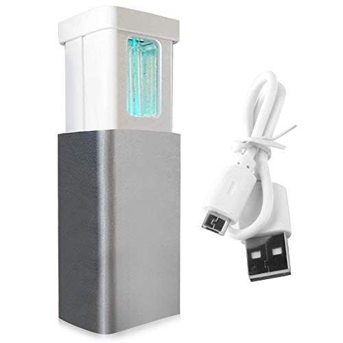 Desinfektionslampe, Keimtötende Lampe, Babyflaschen-Sterilisator, Intelligente Sterilisationslampe, Tragbare LED-Taschenlampe mit -Lichtstab für Tischsaugflasche von ZJchao