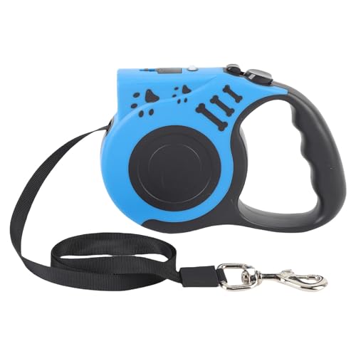 Einziehbare Hundeleine LED-Licht Starkes Band Teleskop Traktor Haustier Walking von ZJchao