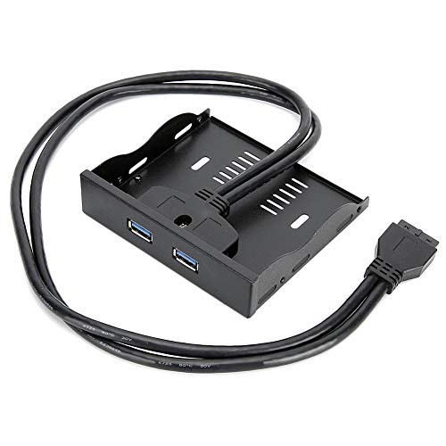 Frontplatten-Header, Frontplatten-Header mit 80-mm-PCI-E-Steckplatzhalterung, Motherboard-USB 2.0-Frontplatten-Header, PC-Frontplatten-Header-Adapter für Ersatz-PC-Teile für von ZJchao