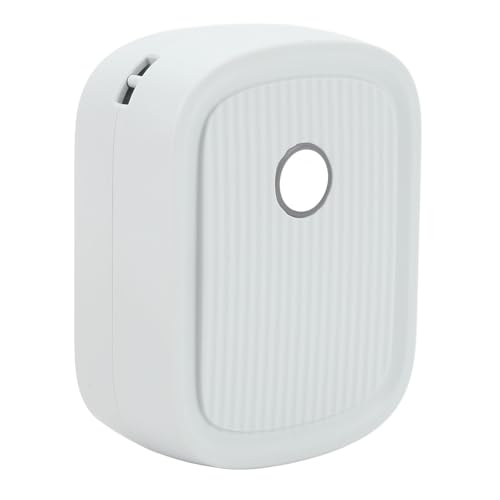 Mini-Etikettendrucker, Tragbarer Thermo-Aufkleberdrucker für Zuhause, Büro mit Direkt-Thermo-Technologie, Druckkopf mit 203 DPI Auflösung, Geeignet für iOS- und -Telefone von ZJchao