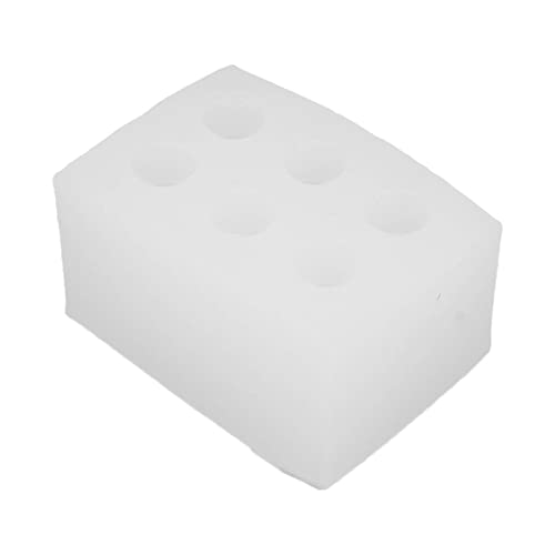 Silikon-Mini-Stumpenkerzenform, DIY-Harzkunst, Silikon-Kerzenform mit 6 Mulden, Wiederverwendbar und Einfach zu Entformen, für den Salon zu Hause von ZJchao
