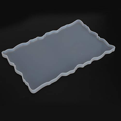 Silikonschalenform für Harz, Teeschale Form Fruchtschale Tee Tablett Silikonform Untersetzungsform Silikonform DIY Handwerksherstellung Werkzeuge von ZJchao