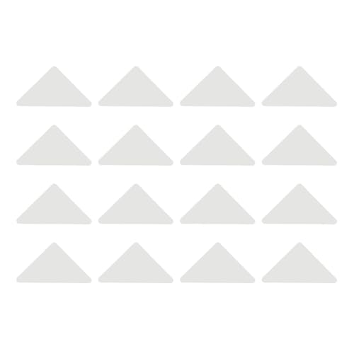 Teppichklebeband für Flächen Teppiche, Nicht -Slipte -Teppich -Pads Dreieck Waschbarer Anti -Schlupf -Teppichklebeband 16pcs Teppichklebeband Wasserdichte Wiederverwendbare Teppichaufkleber für von ZJchao