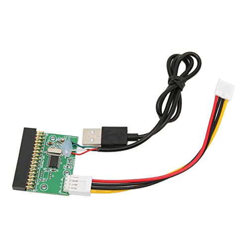 ZJchao 1,44 MB 3,5-Zoll-Plug-and-Play-Diskettenlaufwerk-Anschluss, 34-poliger USB-Kabeladapter von ZJchao