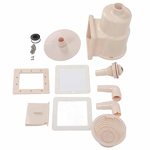 ZJchao 1,5 Zoll Kleiner Drain Pool Skimmer Schwimmbad Drainage Skimmer Spa Poolzubehör mit Glänzendem Burrfreiem Design für Handelsbecken für Heimwerkerpools ZJchao 1,5 Zoll Kleiner Drain Pool Skimmer Schwimmbad Drainage Skimmer Spa Poolzubehör mit Glänzendem Burrfreiem Design für Handelsbecken für Heimwerkerpools von ZJchao