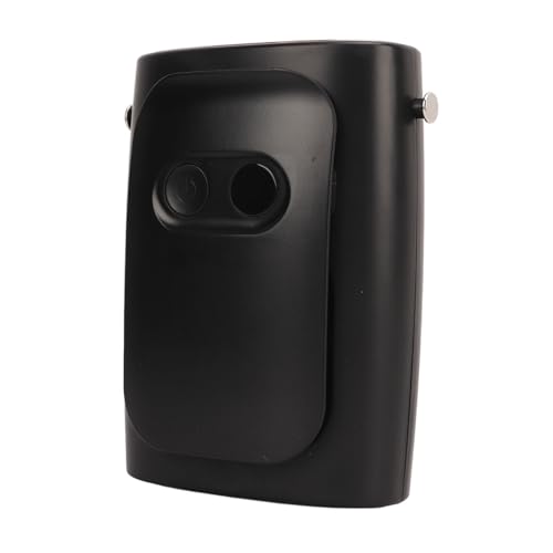 ZJchao 10.000 MAh Tragbarer Lüfter, Taillenhänge -Mini -Lüfter mit LED -Display -Leistungsvisualisierung, Weitwinkel -Luftauslass, Tragbarer Mobiler Strom Im Freien Im Freien (BLACK) von ZJchao