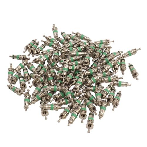 ZJchao 100 Pcs Klimaanlage Ventilkern R12 Automobil -Wechselstrom -Ventil -Kern -Auto -Wechselstrom -Ventil -Stiel mit Grünem Gummi -Ring für R12 Auto -Klimaanlage -Teile ZJchao 100 Pcs Klimaanlage Ventilkern R12 Automobil -Wechselstrom -Ventil -Kern -Auto -Wechselstrom -Ventil -Stiel mit Grünem Gummi -Ring für R12 Auto -Klimaanlage -Teile von ZJchao