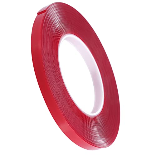 ZJchao 10m Klebstoff Doppelseitiges Klebeband Starke Klebrige Wasserdichte Rote Film Transparent ZJchao 10m Klebstoff Doppelseitiges Klebeband Starke Klebrige Wasserdichte Rote Film Transparent von ZJchao