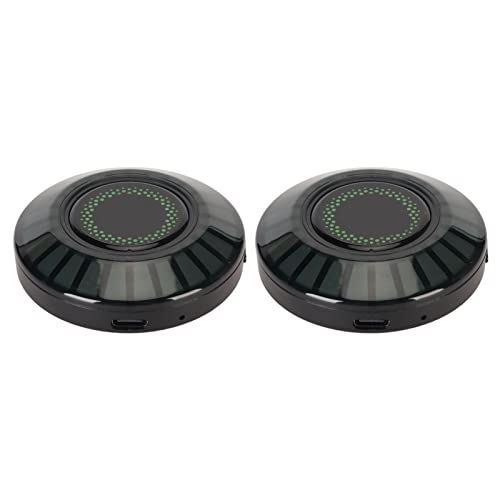 ZJchao 2 Stück RGB-Disco-Lichter, 2 Stück RGB-Pickup-Umgebungslampe, 32 Bit, Farbwechsel, App-Steuerung, Magnetische Musik, LED-Rhythmus-Licht für Auto und Zuhause von ZJchao