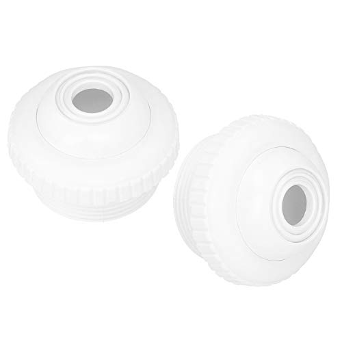 ZJchao 2pcs 1,5 -Zoll -männlichen Gewinde Rotatable Pool -Massagedüse Schwimmbad EIN Verstellbarer Rücklaufstrahl mit Hochtemperaturfestigkeit für Schwimmbad Spa Badepool von ZJchao