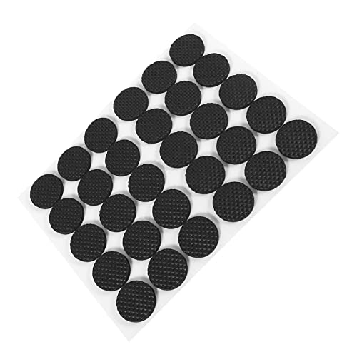ZJchao 30 Prozent Schwarze Gummimöbel Pads Selbstkleber Nicht -Schlupfbodenschutz für Sofa -Tischstuhl mit Gummi Material von ZJchao
