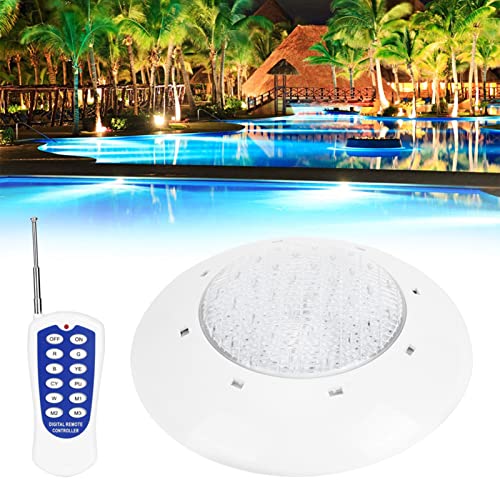 ZJchao 360LED RGB-Schwimmbadleuchte, AC12V Mehrfarbige RGB-Schwimmbadleuchte Unterwasser-LED-Schwimmbadleuchte mit Fernbedienung, Unterwasserbeleuchtung ZJchao 360LED RGB-Schwimmbadleuchte, AC12V Mehrfarbige RGB-Schwimmbadleuchte Unterwasser-LED-Schwimmbadleuchte mit Fernbedienung, Unterwasserbeleuchtung von ZJchao