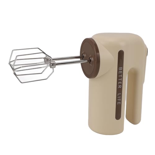 ZJchao 5 Speed Electric Handmixer, Handheld -USB -Handmixer mit Schneebesen Turbo -Boost Zum Backen von Kochmischcreme von ZJchao