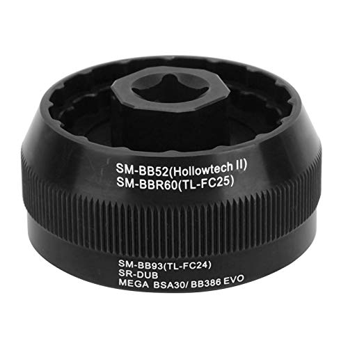 ZJchao 5 in 1 Fahrrad Bottom Bracket Cup Tool ， Tool mit Dem Fahrrad Bottom Bracket Multifunktion Unter Bottom Bracket Cup Tool für BB9000 BBR60 BSA30 FSA386 (Black) von ZJchao