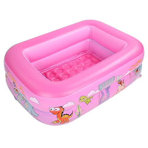 ZJchao Aufblasbare Kinderpool -Babypool - Swimmingpool Super Vielseitig für den Gebrauch Im Freien Im Freien mit Niedlichen Cartoon -Mustern 47,2 X 35,4 X 14,2in von ZJchao