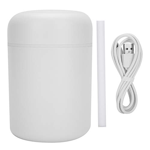ZJchao Auto -Luftbefeuchter, 300 Ml USB -Auto Luftbefeuchter Auto Luft Diffusor ätherische Öl Auto Diffusor Nachtleuchte Luftbefeuchterspray für Autos nach Hause (WHITE) von ZJchao