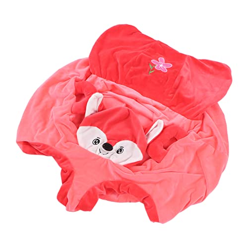 ZJchao Babysitz, Babysitzstuhl Sofa Cartoon Form Frühes Bildungsverfahren 2 Frontlöcher Lernen Babysitzstuhl Baby Sitzunterstützung Kind Support Sofa (Hülse) von ZJchao