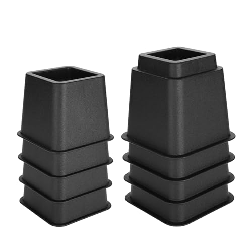 ZJchao Bed Risers, STUHR Riser, Möbel Roiser, Verbesserte Stabilitätsmöbel Riser mit Dem Neu Entdeckten Raum und Optimieren Sie Ihre Organisationsstrategie Couch Risers für Heben von von ZJchao