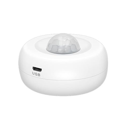 ZJchao Bewegungssensor -Lichtschalter, Smart -Bewegungssensor Intelligenter PIR USB Deckenwandbewegungsdetektorbewegungssensor Lichtschalter Innen mit Beleuchtung für Zuhause von ZJchao