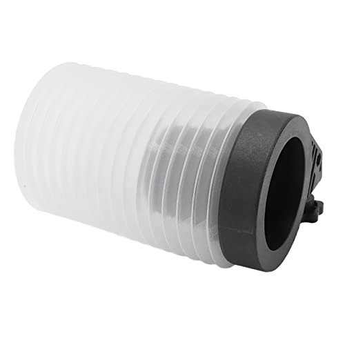ZJchao Bohrerstaubkollektor, Hammerabdeckung mit Großer Kapazität PVC Gummihammerabdeckung Schüssel Gerät Elektrowerkzeug Elektrische Bohrfänger Elektrische Handbohrerstaubabdeckung Zum Bohren, weiß von ZJchao