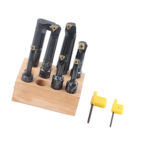 ZJchao Bowing Bar, End Mill Set 7PCS Bohrung Tool 18 Mm Runde Schaft Indexierbarer Zement -Carbid -Balkenhalter Set Millner Tools F1 18 ZJchao Bowing Bar, End Mill Set 7PCS Bohrung Tool 18 Mm Runde Schaft Indexierbarer Zement -Carbid -Balkenhalter Set Millner Tools F1 18 von ZJchao