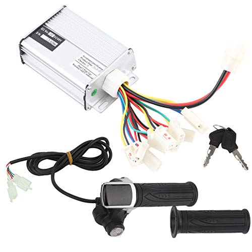 ZJchao DC Motor Speed ​​Controller, 48 V 1000W Pinselmotor Controller Einstellen Geschwindigkeitsregler mit Schlosszubehör für Elektrische Roller Elektrische Dreiraddreie von ZJchao