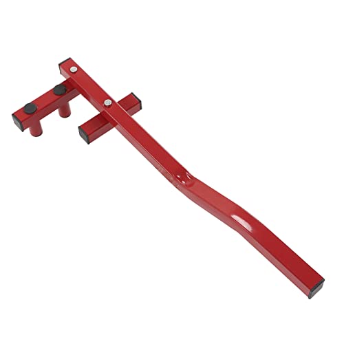 ZJchao Deck Board Bender Glättchen Decks -Glättungswerkzeug Mehrwinkel mit Legierungsstahl Rote Beschichtung für Holzböden und Schiffsdecks von ZJchao