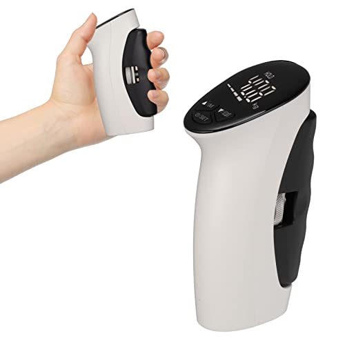 ZJchao Digitaler Hand-Kraftmesser/Dynamometer, Elektronisches Handdynamometer LED-Anzeige Präzise Einstellbarer Griffabstand Digitales Handkraft Dynamometer, Automatische Erfassung der Griffkraft von ZJchao