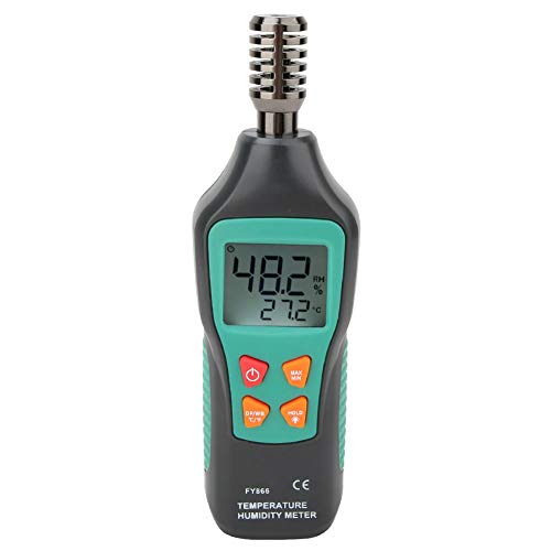 ZJchao Digitales Thermometer, Hygrometertemperatur, Luftfeuchtigkeitsmesser mit LCD -Hintergrundbeleuchtungsdaten für den Industriellen Hausgebrauch Halten ZJchao Digitales Thermometer, Hygrometertemperatur, Luftfeuchtigkeitsmesser mit LCD -Hintergrundbeleuchtungsdaten für den Industriellen Hausgebrauch Halten von ZJchao