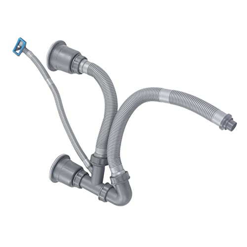 ZJchao Doppel -Abfluss -Kit, Küchen Doppelschlauch Abfluss Kit Schnelle Entwässerung aus Erweiterbar Mehrere Deodorants Universal Drain Abflussrohr Badezimmer Abflussrohr für Küche ZJchao Doppel -Abfluss -Kit, Küchen Doppelschlauch Abfluss Kit Schnelle Entwässerung aus Erweiterbar Mehrere Deodorants Universal Drain Abflussrohr Badezimmer Abflussrohr für Küche von ZJchao
