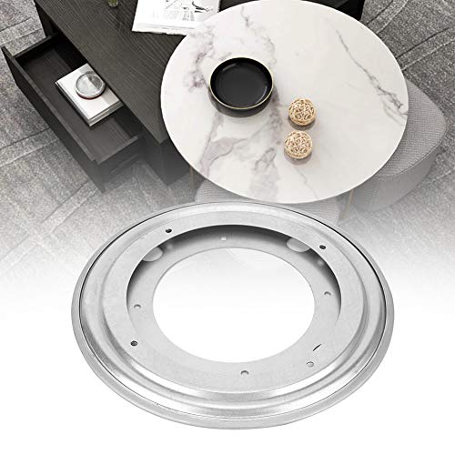 ZJchao Drehungspflichte, Rotierende Tablett Rotierende Plattentierlager Servierschale für Esstisch Runde Schwenkplattenhardware für Küchen Esstisch Tabletop Show Displays Displays (8-Zoll-verzinkte von ZJchao